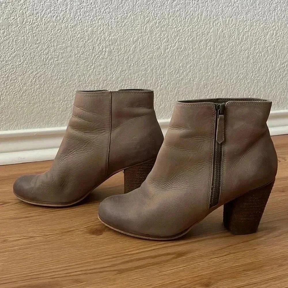 BP Leather Ankle Boots